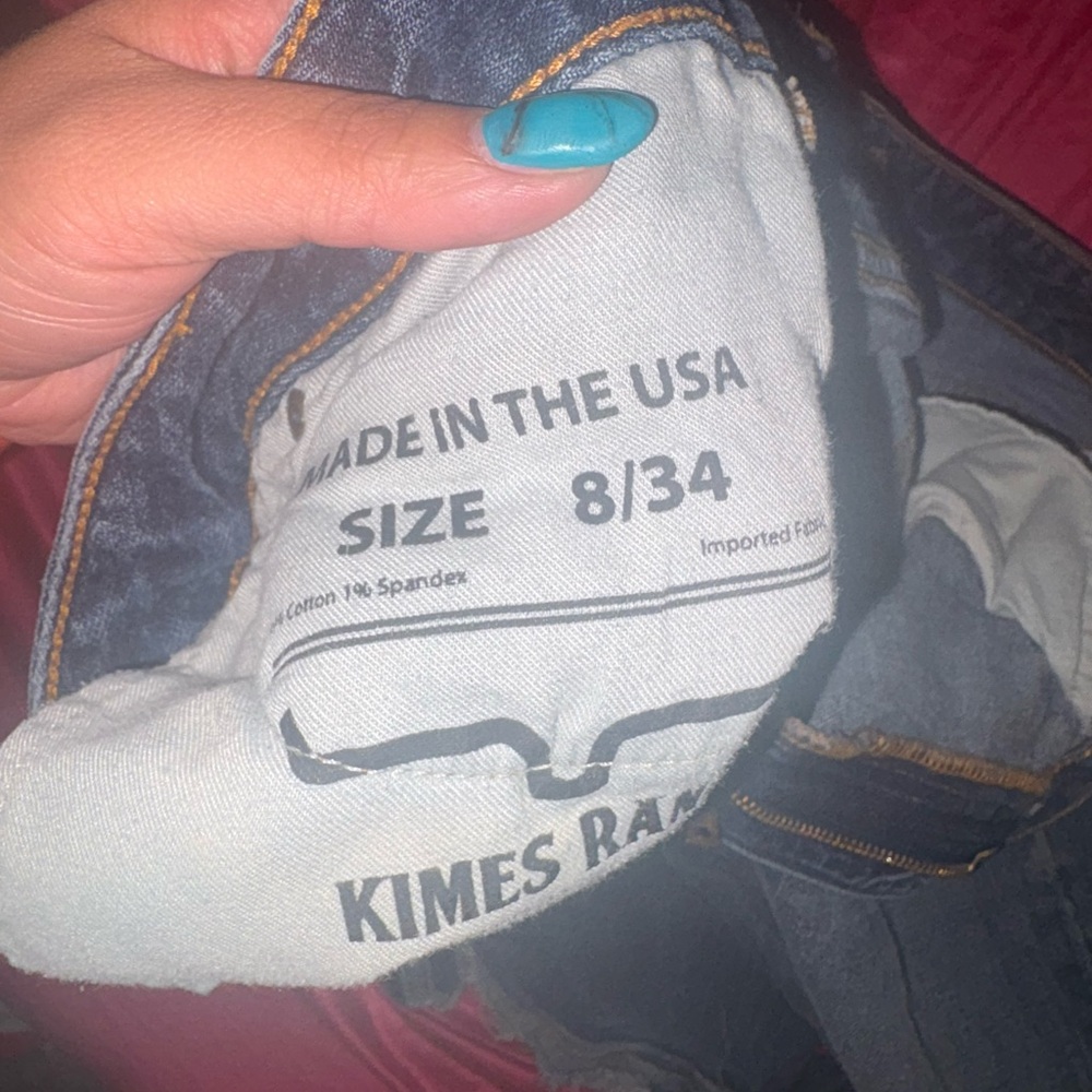 Kimes Ranch Women's Dark Blue Flare Jeans Jennifer 8x34